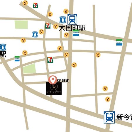 Sr Namba -Sanctuary Residence- Osaka Dış mekan fotoğraf